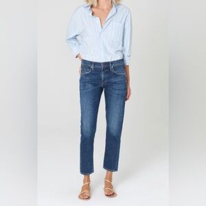Citizen Of Humanity Elsa Midrise Slim Fit CROP Size 24